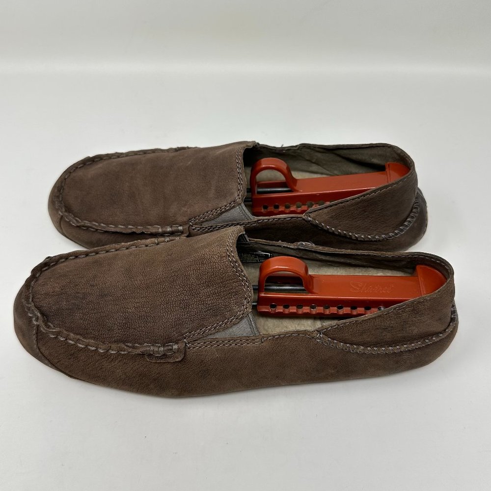UGG Upshaw Slip On Moccasin Slipper Men’s Size 8 Brown